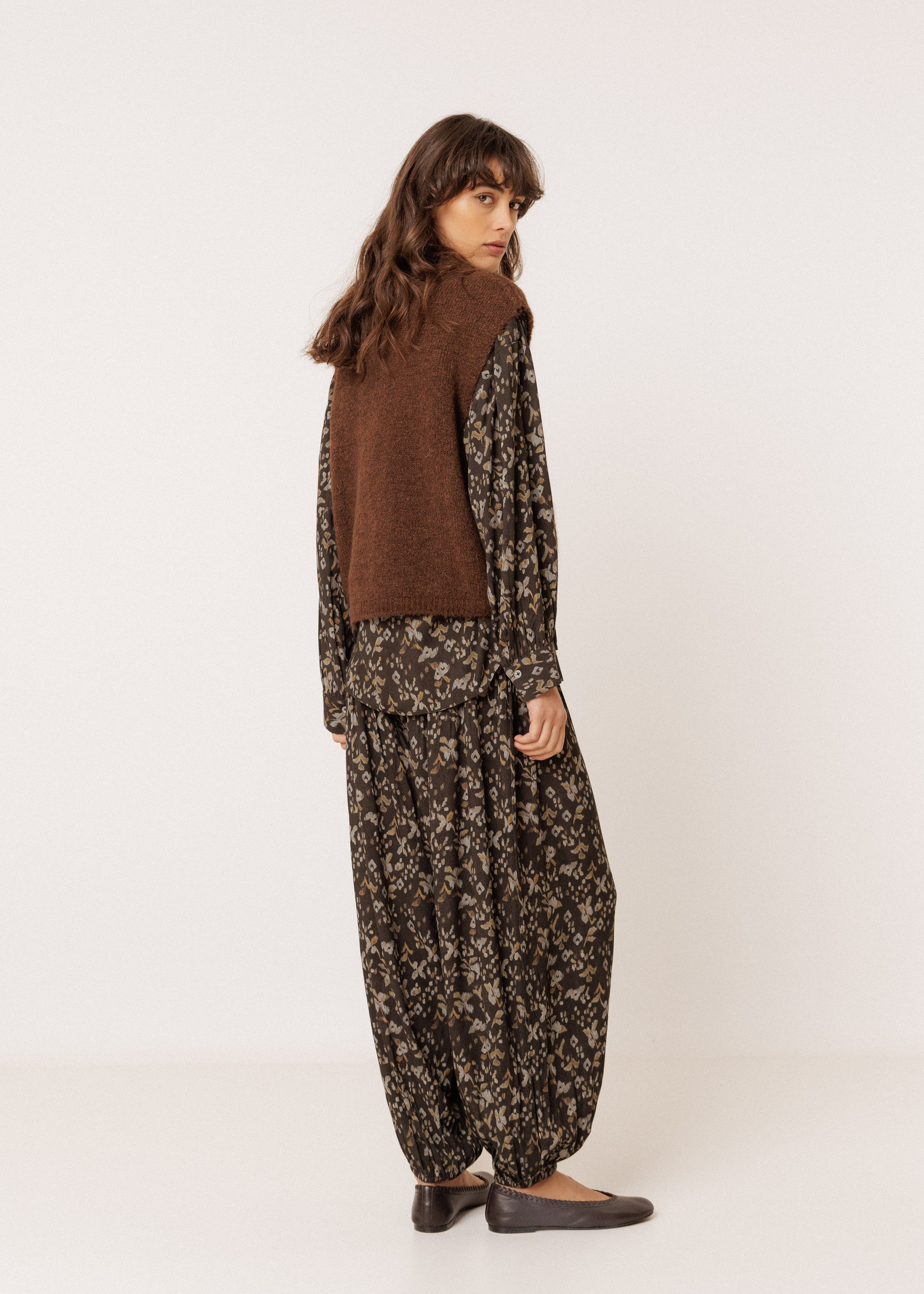 Indi & Cold - Indi&Cold Boxy Vest With Mohair -