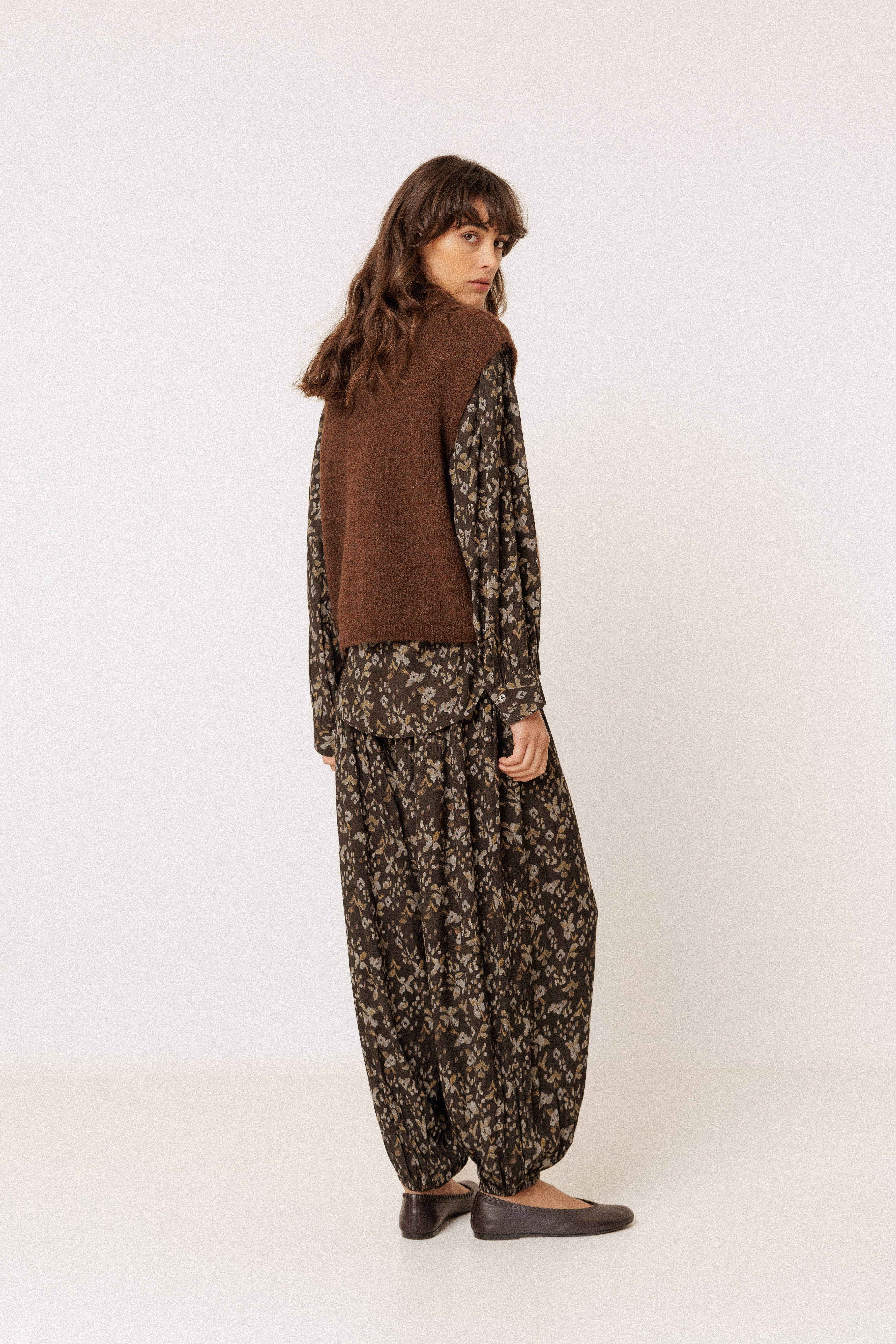 Indi & Cold - Boxy Vest With Mohair -