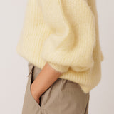 Indi & Cold - Brushed Mohair Sweater -