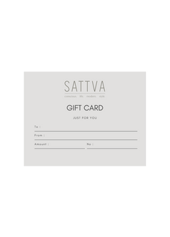 Sattva Boutique - Gift Card - $500.00