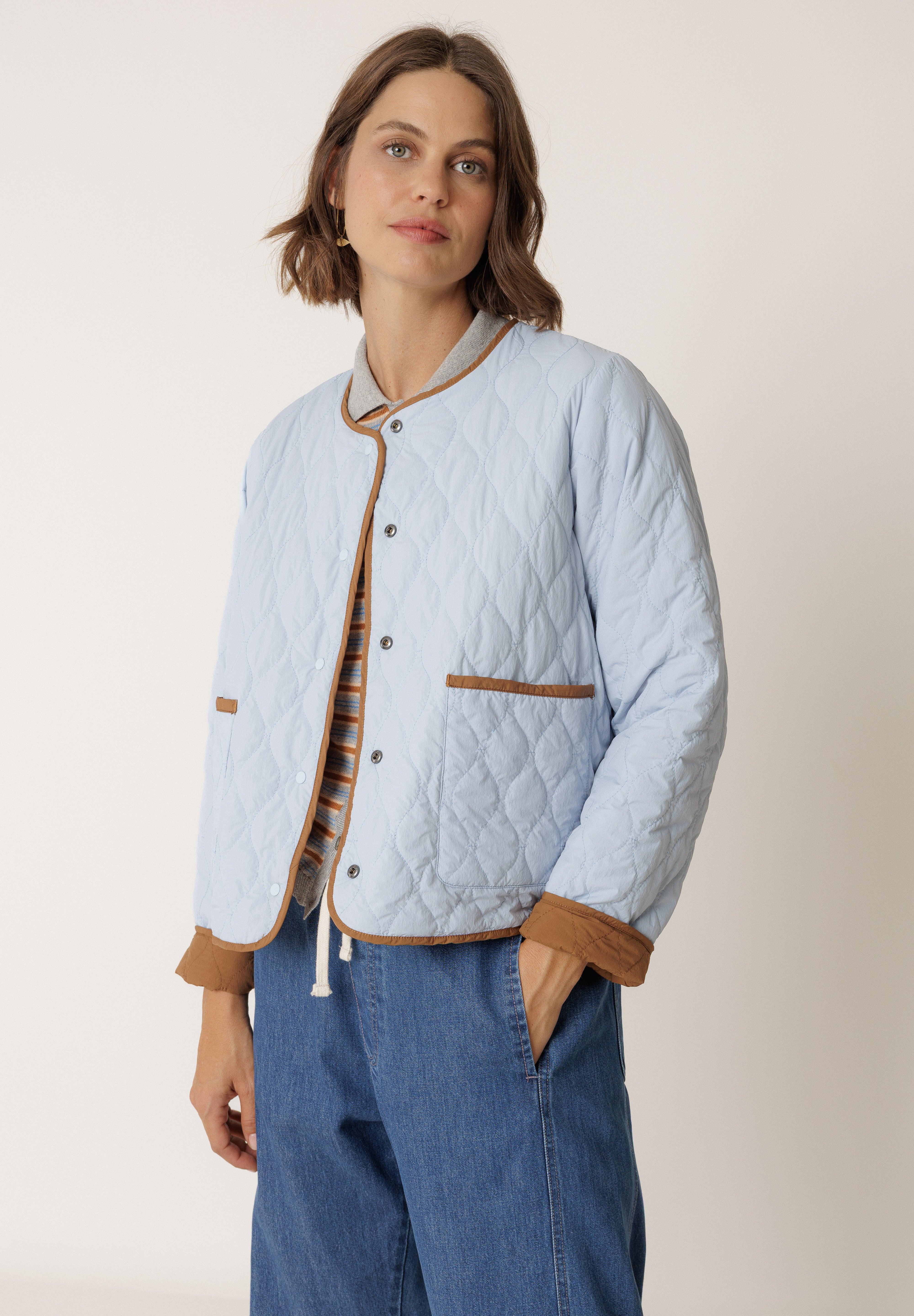 Indi & Cold - Reversible Quilted Coat -