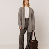 Indi & Cold - Split-Suede Bag – Chocolate -