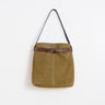 Indi & Cold - Split-Suede Bag – Safari Green -