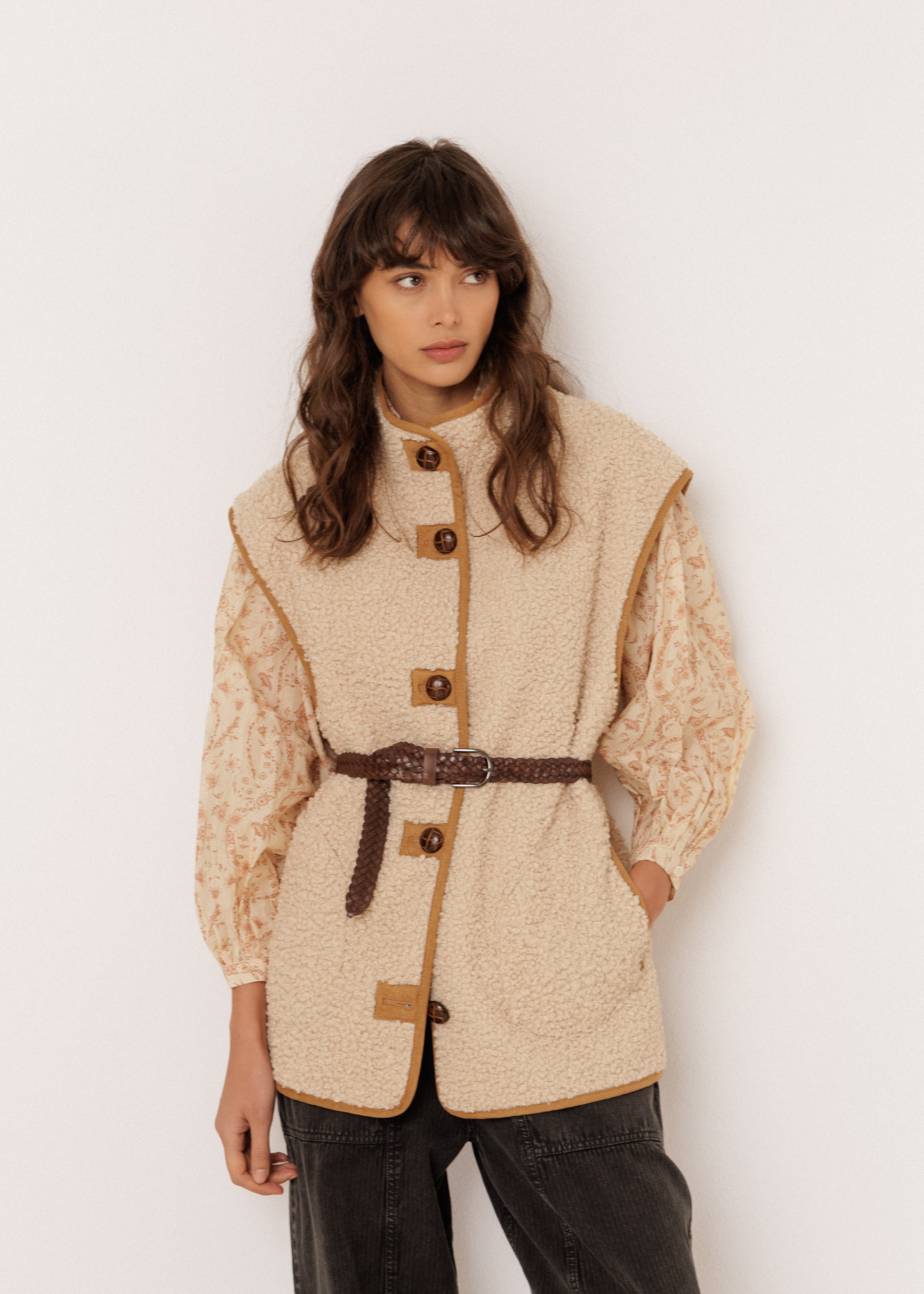 Indi & Cold - Indi&Cold Braided Leather Belt -