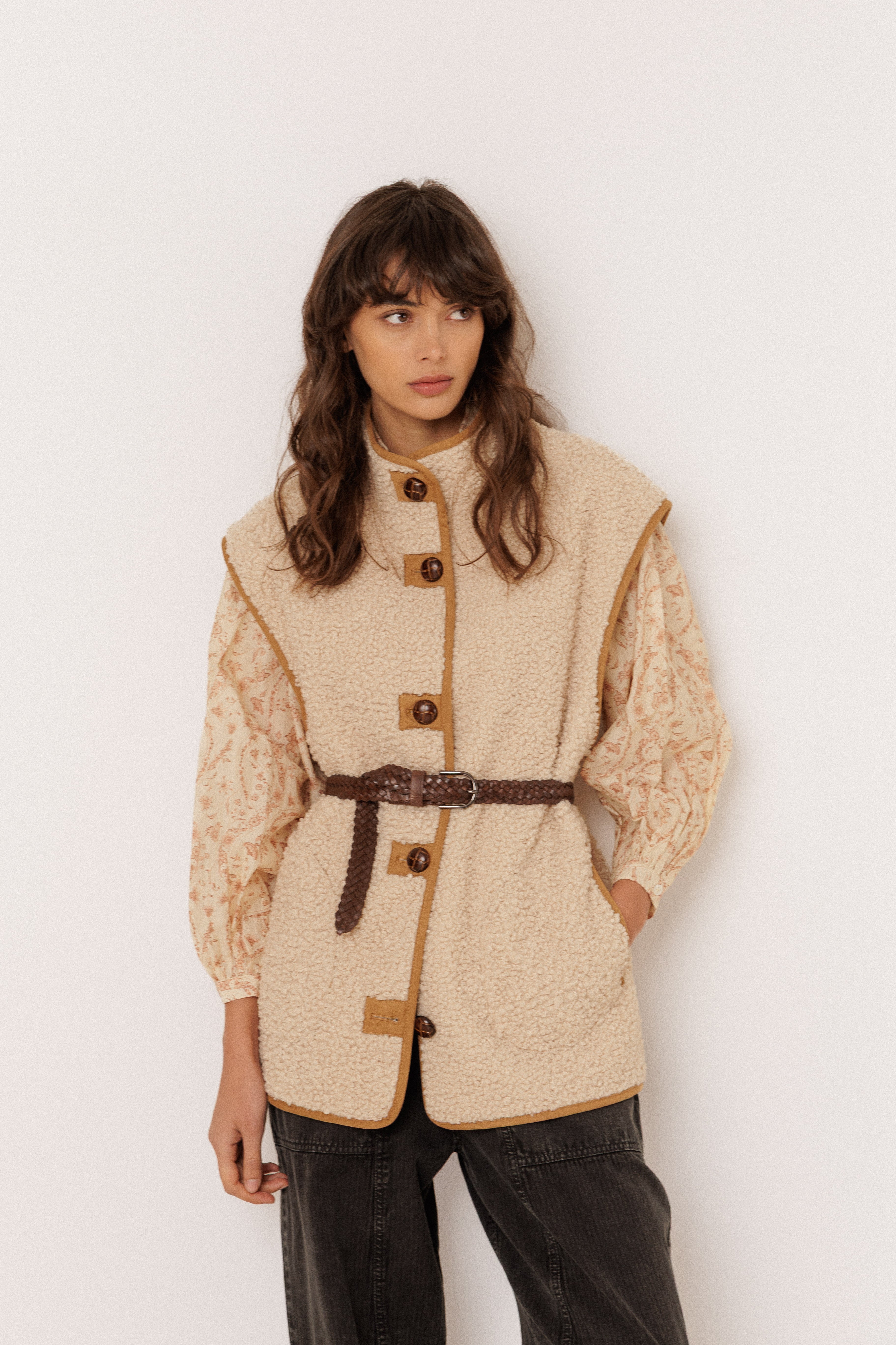 Indi & Cold - Braided Leather Belt -