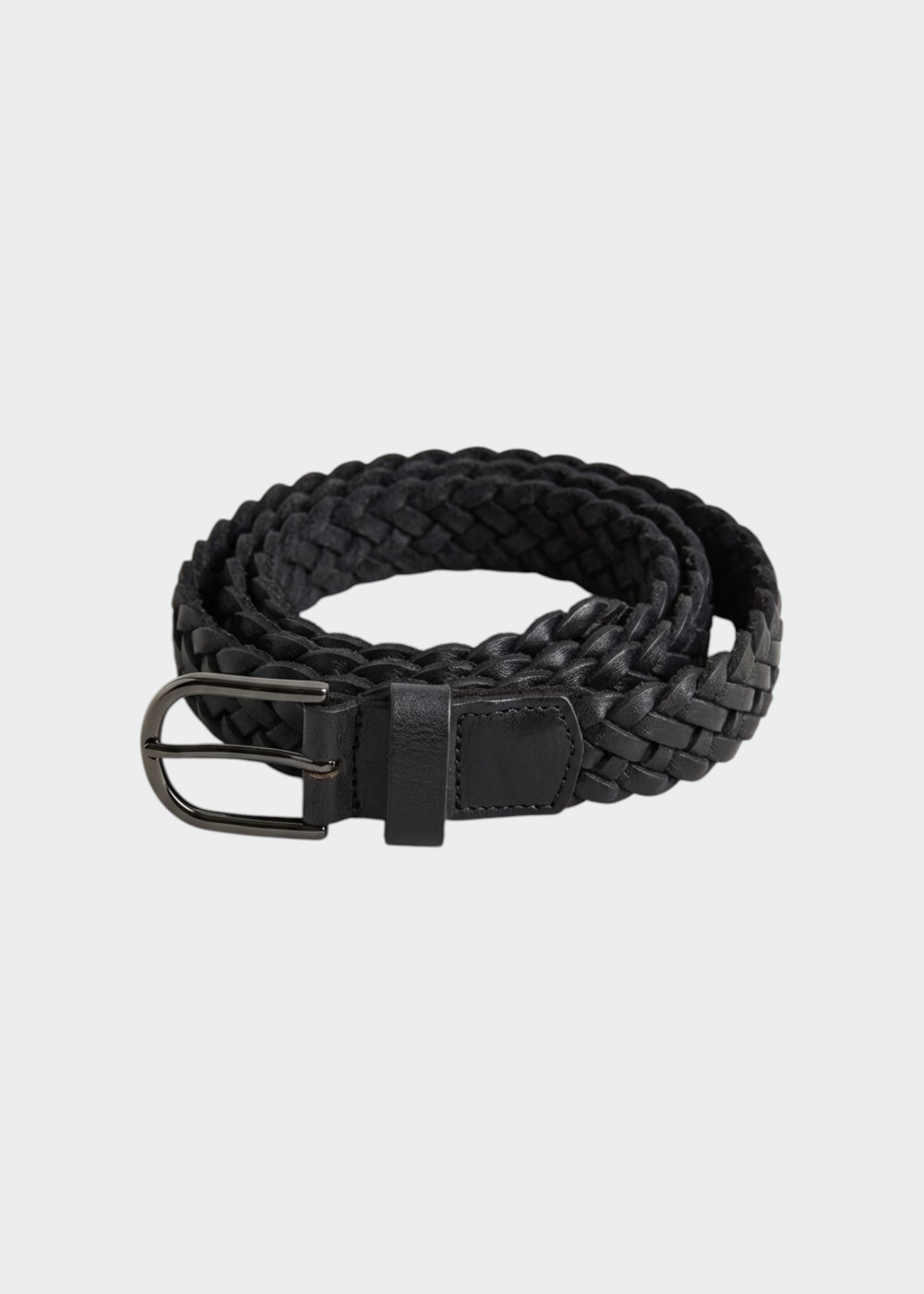 Indi & Cold - Indi&Cold Braided Leather Belt -