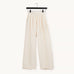 Pokoloko - Crinkle Palazzo Pants - Cream O S