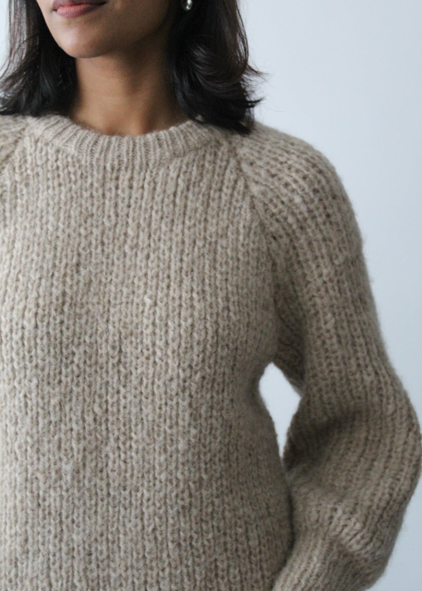 Sattva by Sarah - White Point Sweater -
