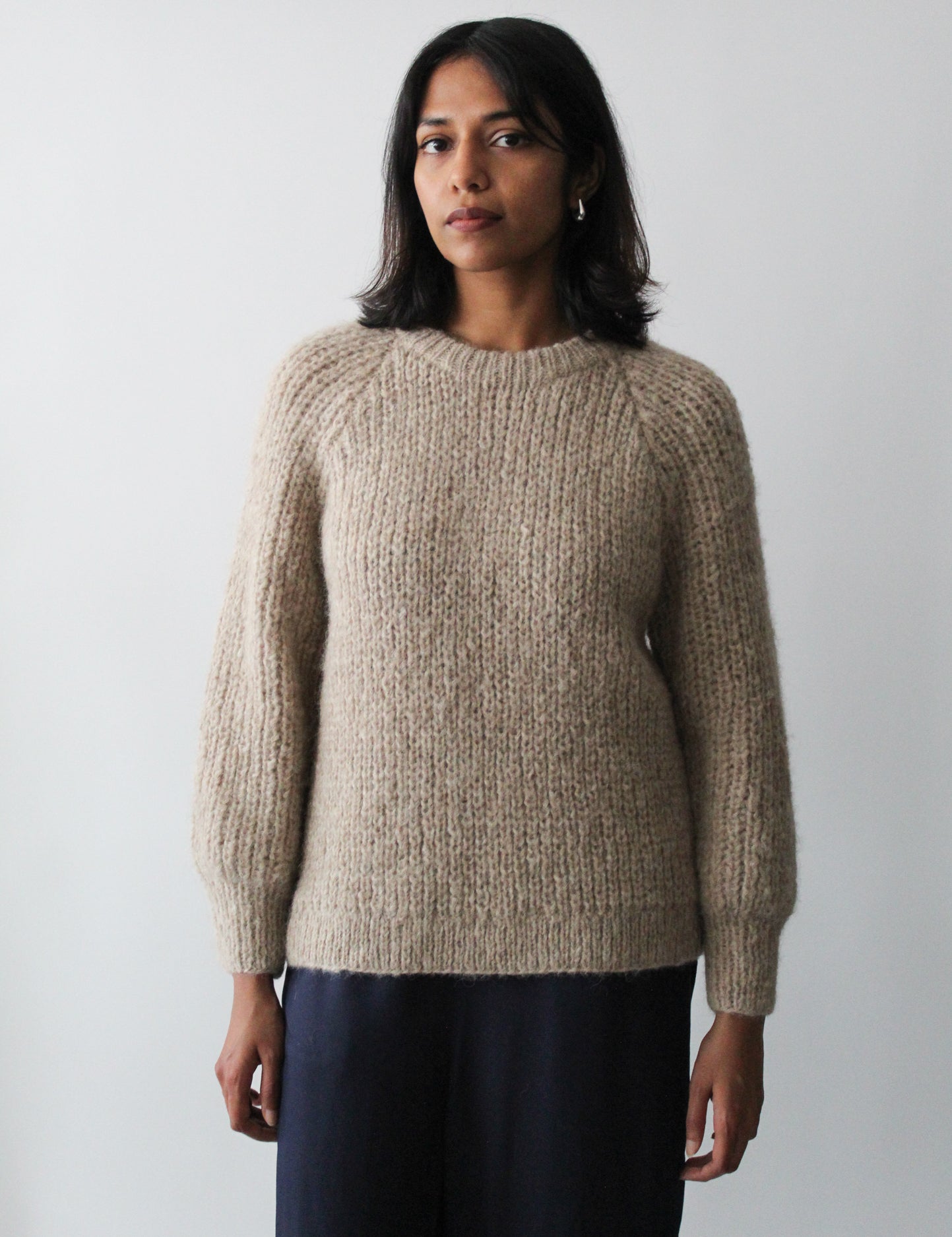 Sattva by Sarah - White Point Sweater -