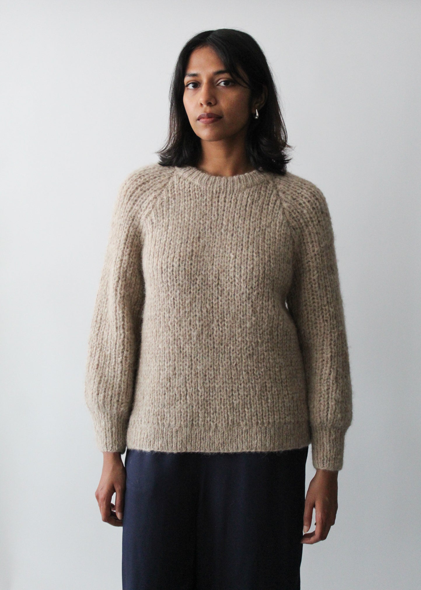 Sattva by Sarah - White Point Sweater -