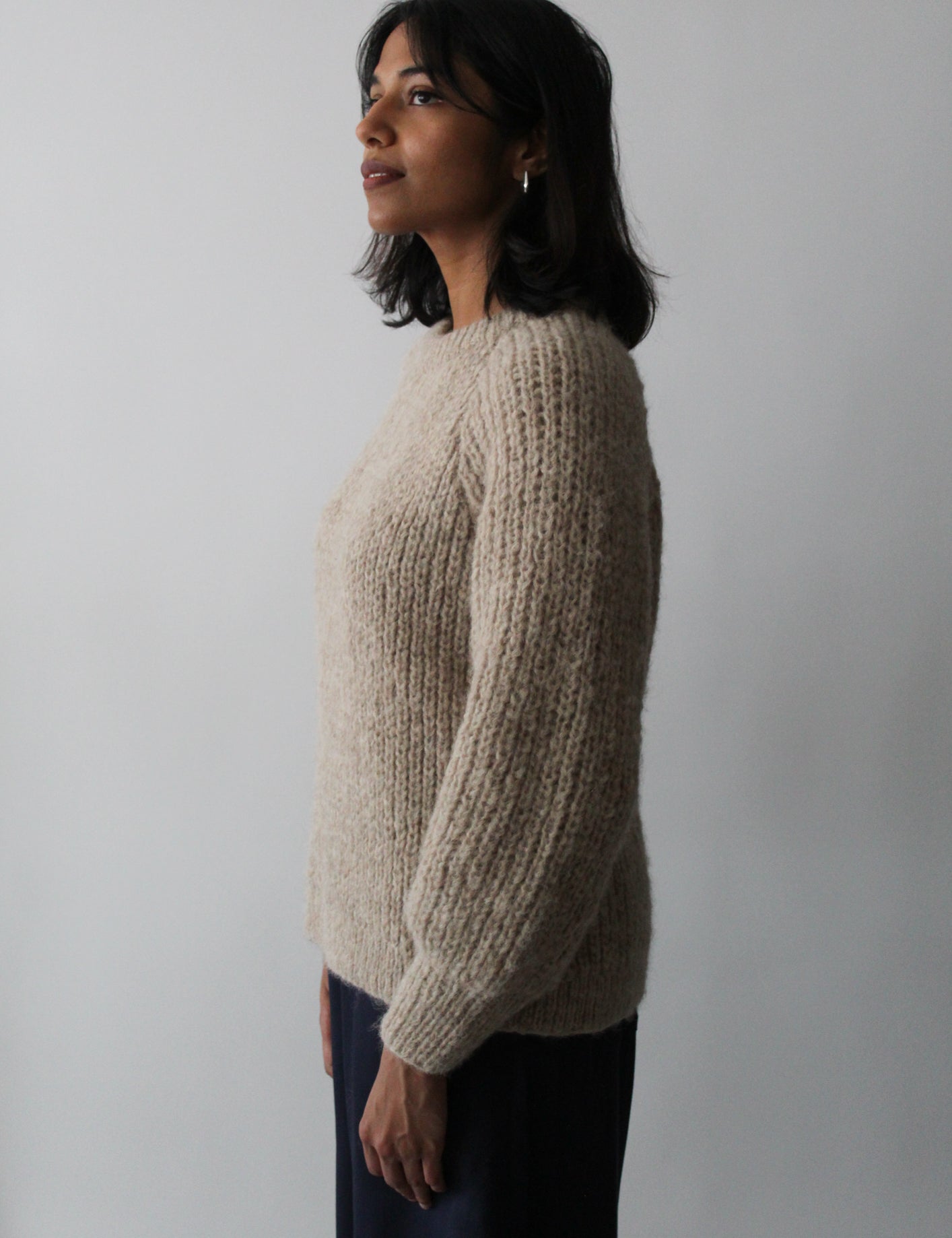 Sattva by Sarah - White Point Sweater -