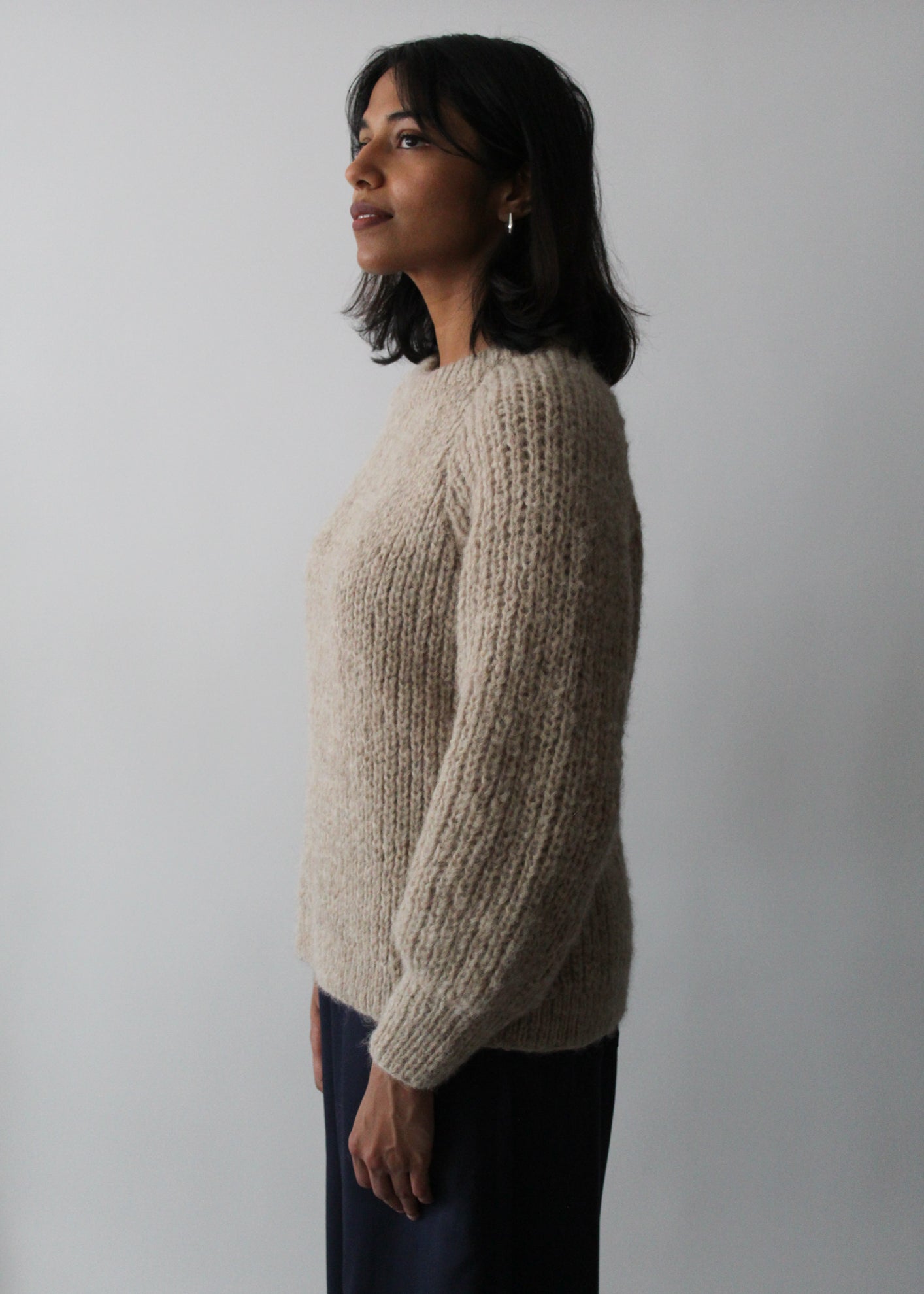 Sattva by Sarah - White Point Sweater -