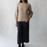 Sattva by Sarah - White Point Sweater - Cream