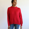 Sattva by Sarah - Boyfriend Crew - Red