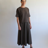 Sattva by Sarah - Long Skirt - Espresso
