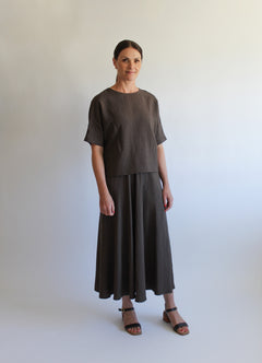 Sattva by Sarah - Long Skirt - Espresso
