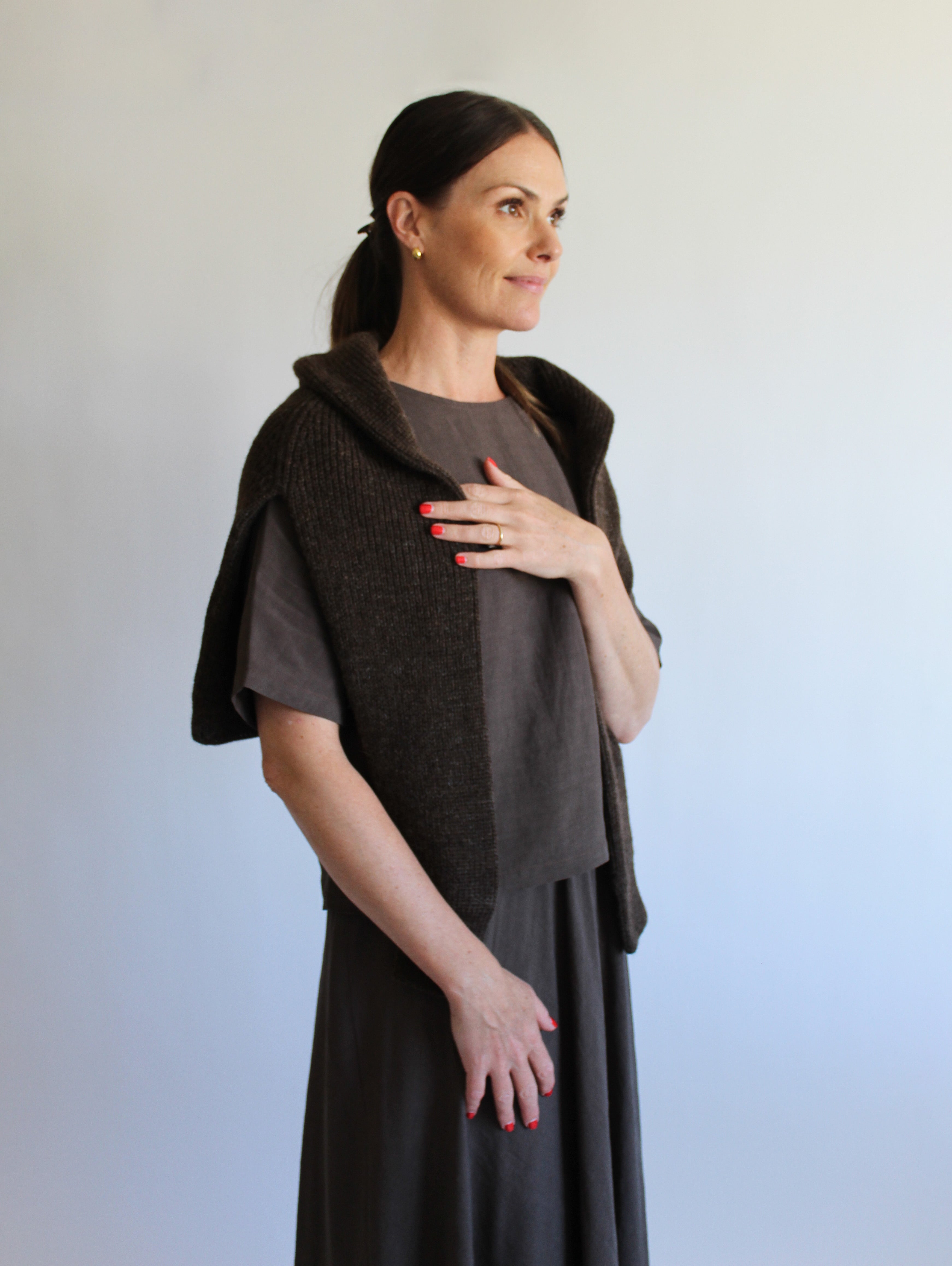 Sattva by Sarah - Everyday Crop Blouse -