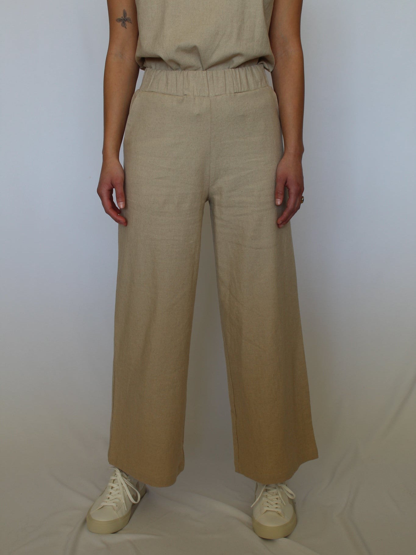 Sattva by Sarah - Linen Pants - Natural