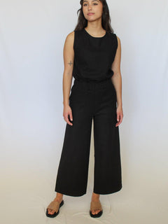 Sattva by Sarah - Linen Pants - Black