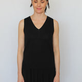 Sattva by Sarah - Knit Vest - Black