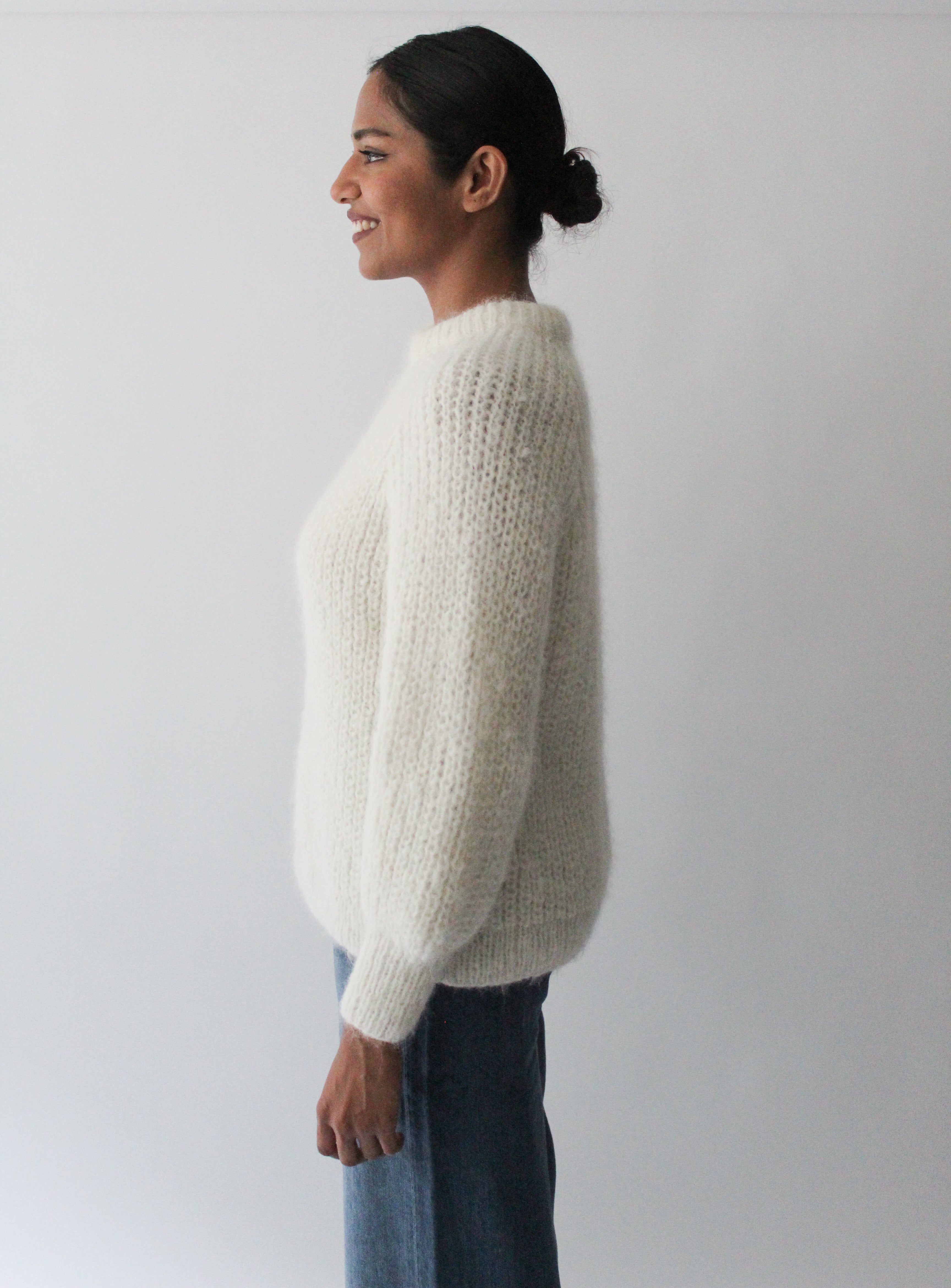 Sattva by Sarah - White Point Sweater -