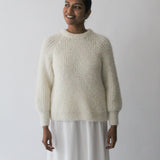 Sattva by Sarah - White Point Sweater - White