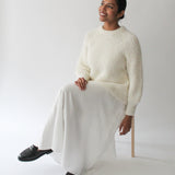 Sattva by Sarah - White Point Sweater -