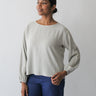 Sattva by Sarah - Boxy Blouse - Light Grey