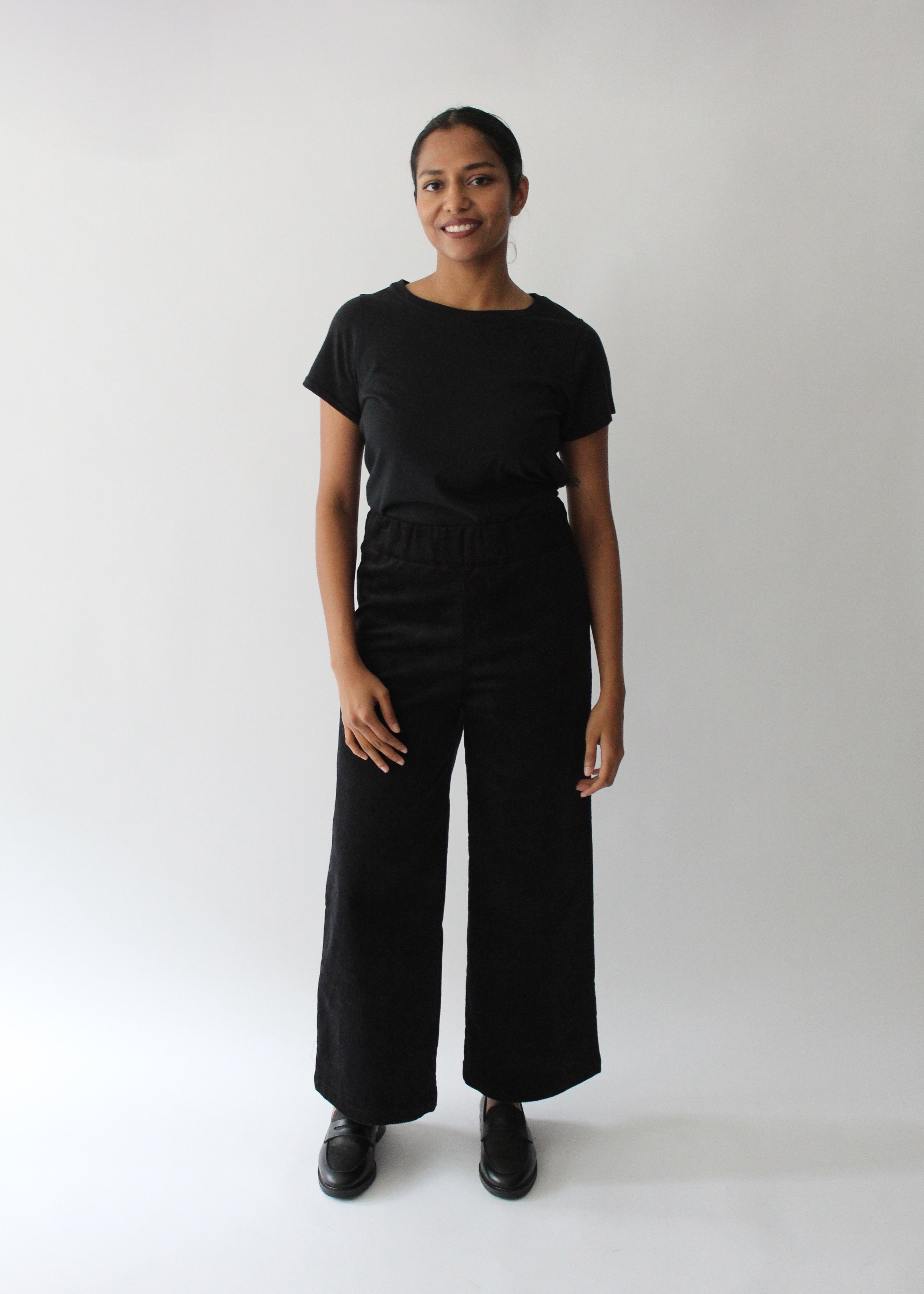 Sattva by Sarah - Cord Pant - Black