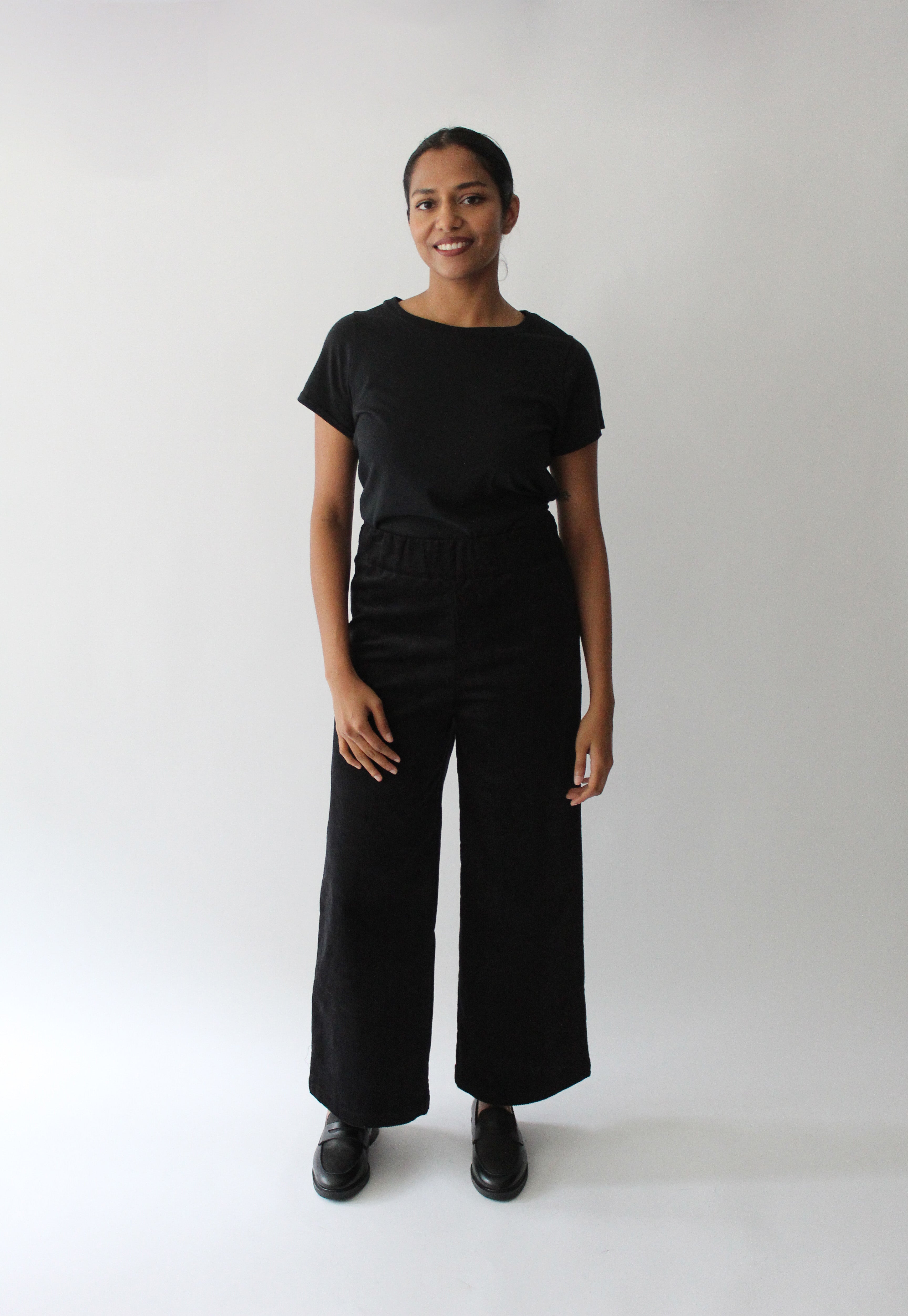 Sattva by Sarah - Cord Pant - Black