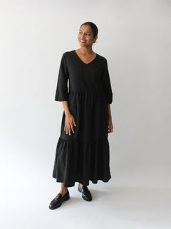 Sattva by Sarah - Anytime Dress - Black Bizet