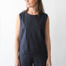 Sattva by Sarah - Shell Top - Dark Navy