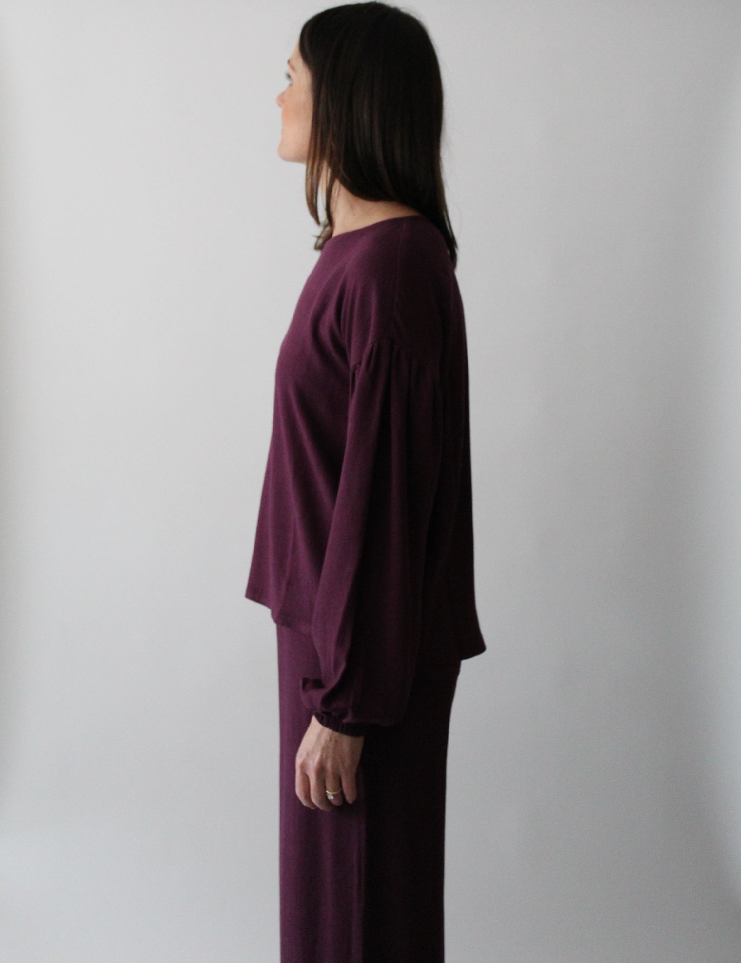 Sattva by Sarah - Balloon Sleeve Blouse -