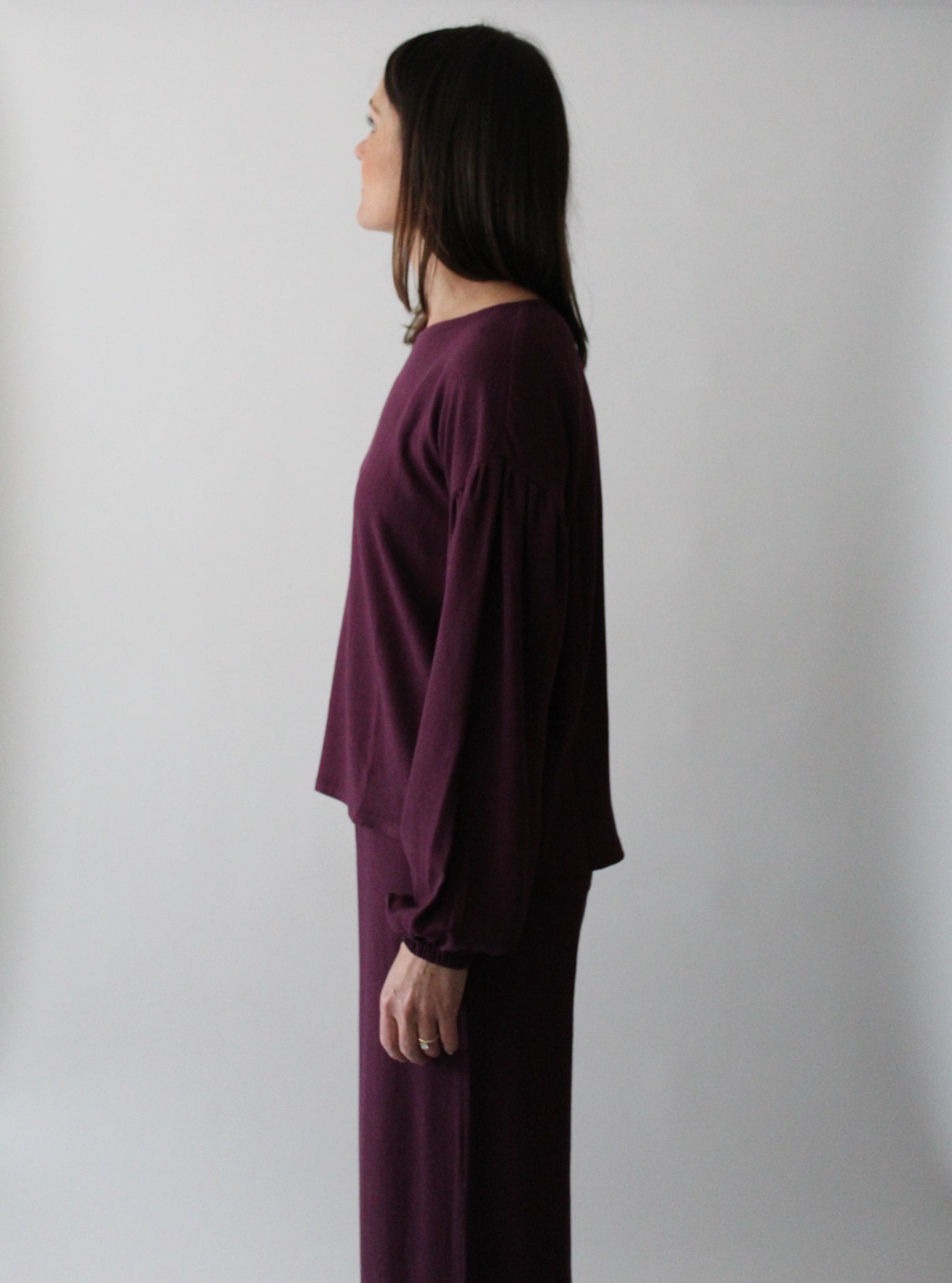 Sattva by Sarah - Balloon Sleeve Blouse -