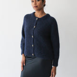 Sattva by Sarah - Classic Cardigan - Navy