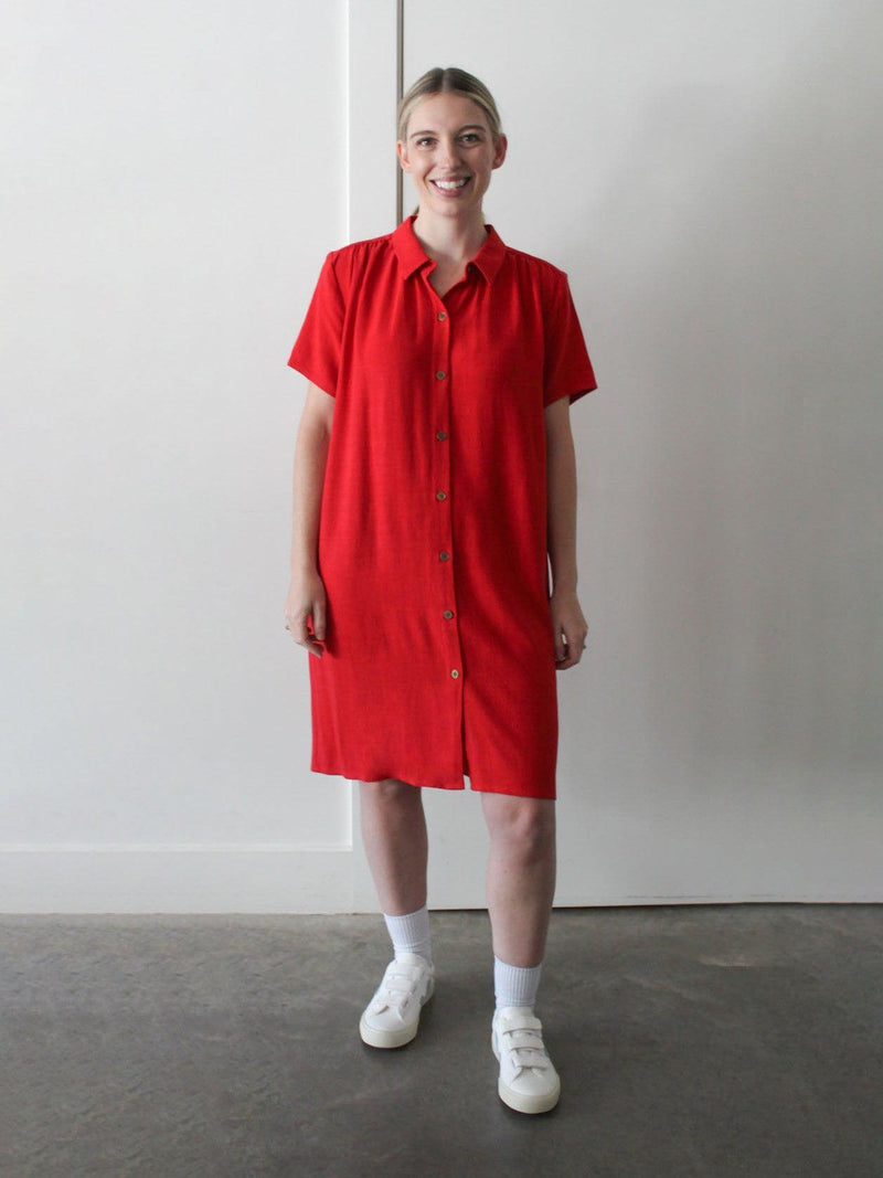 Shirt Dress-Sattva by Sarah-Sattva Boutique