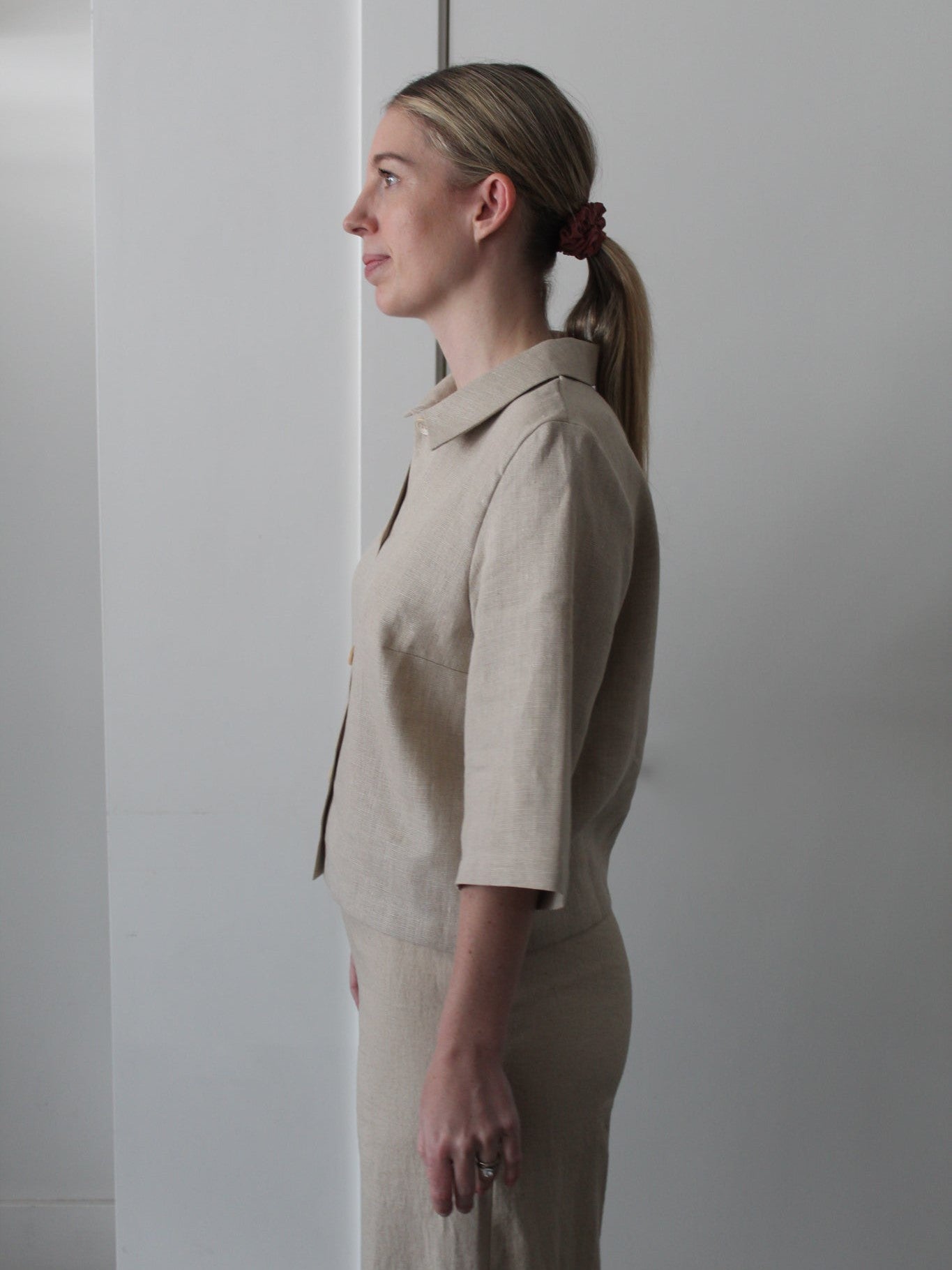 Linen Jacket-Sattva by Sarah-Sattva Boutique