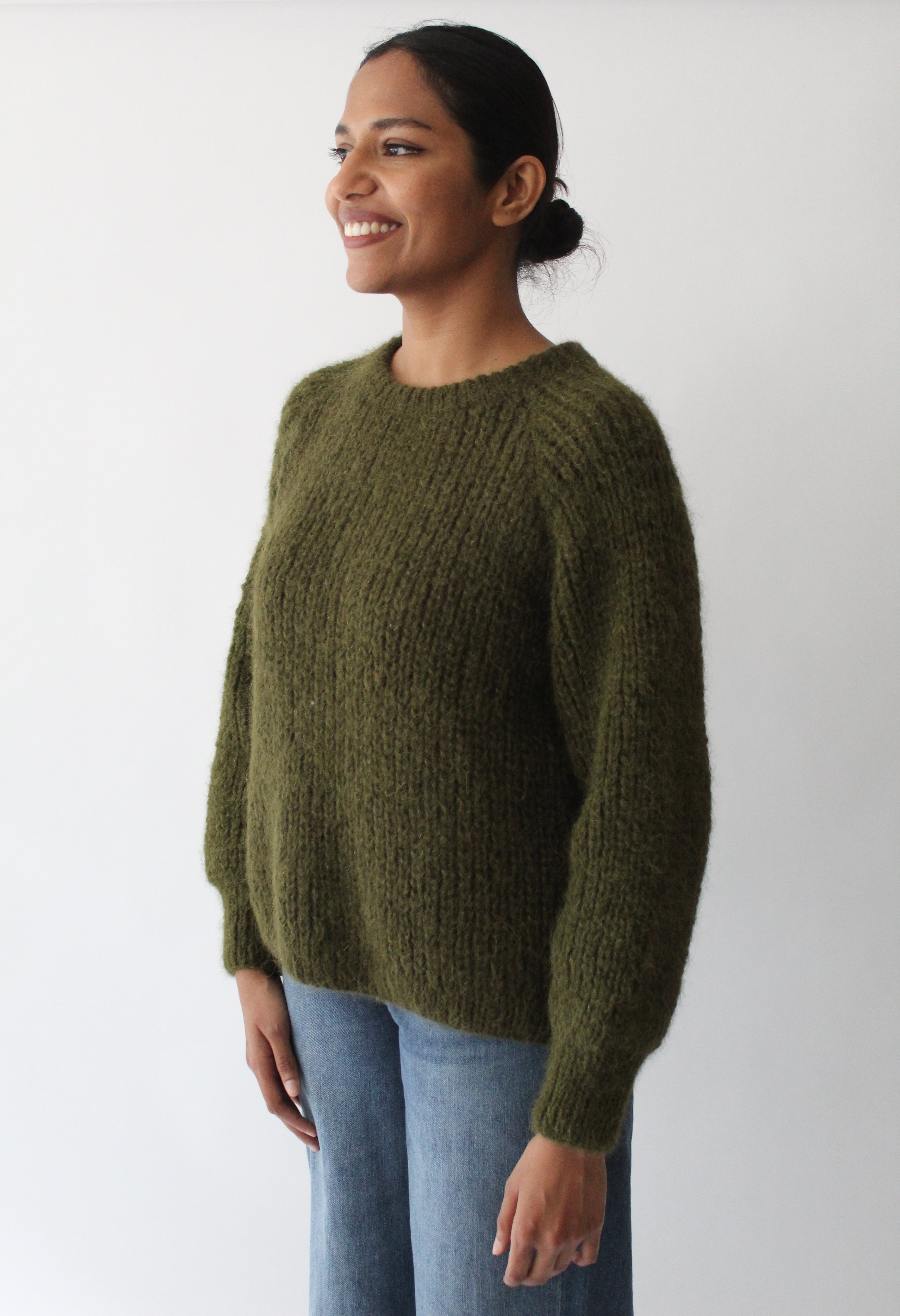 Sattva by Sarah - White Point Sweater -