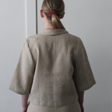 Linen Jacket-Sattva by Sarah-Sattva Boutique