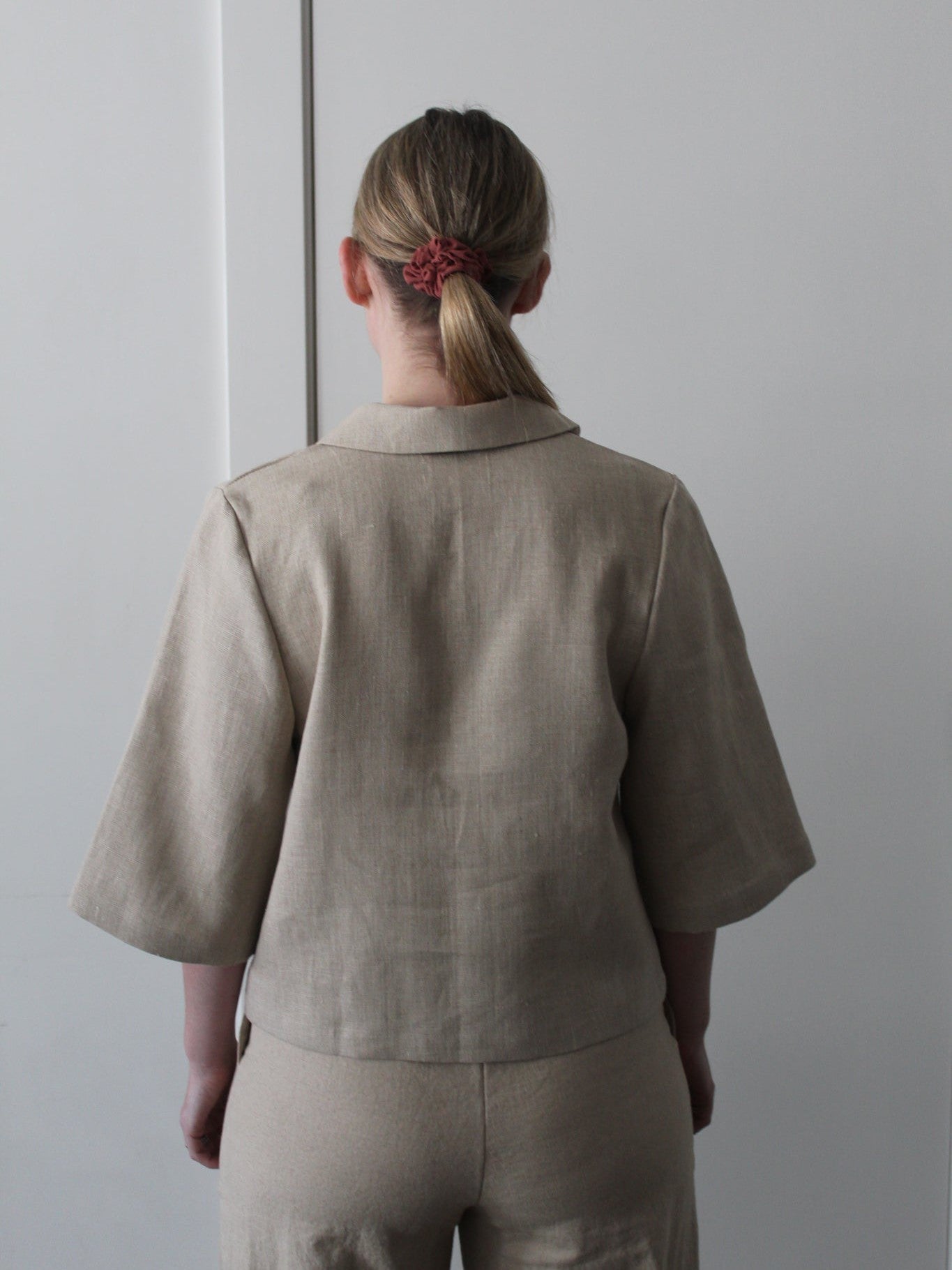 Linen Jacket-Sattva by Sarah-Sattva Boutique