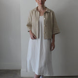 Linen Jacket-Sattva by Sarah-Sattva Boutique