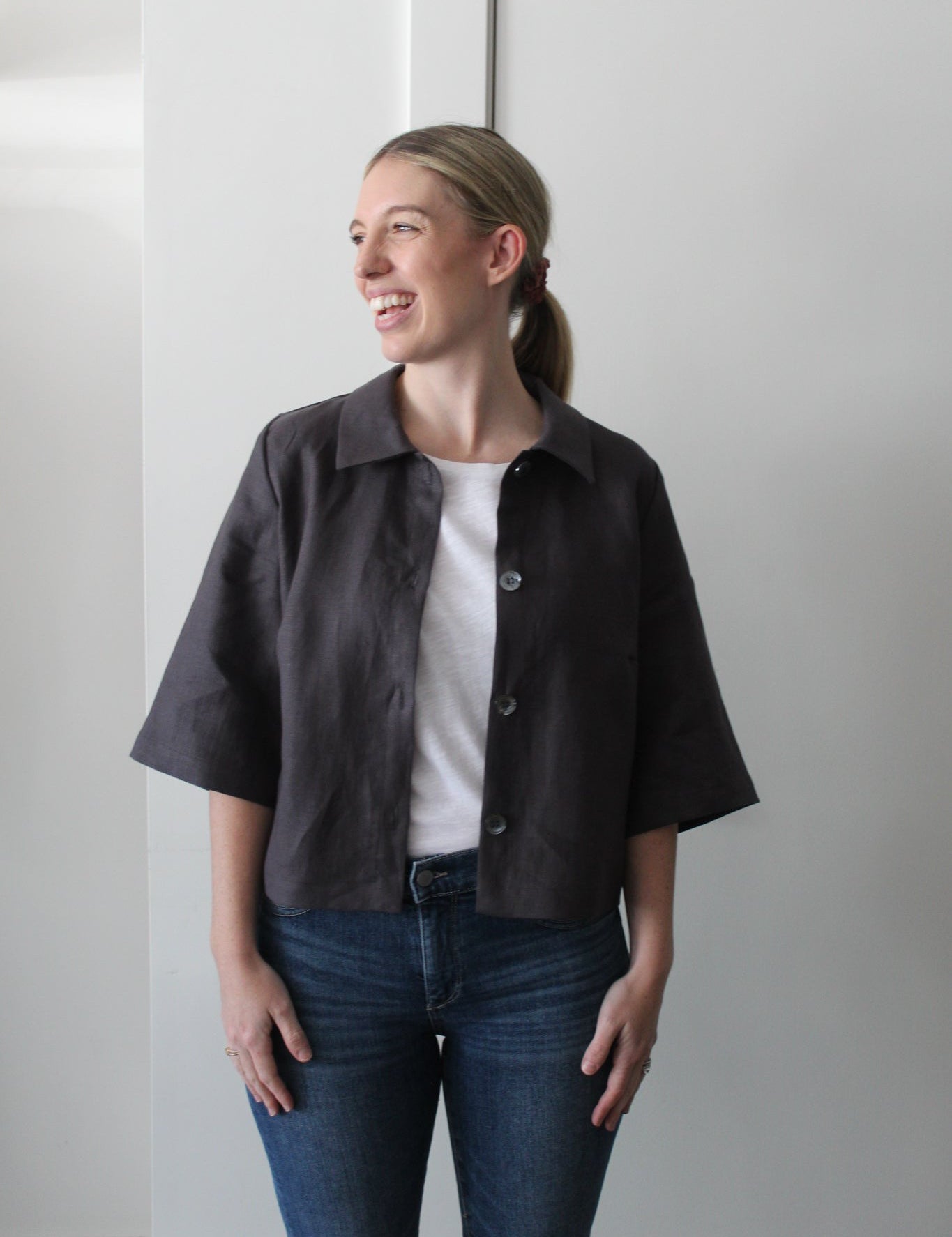 Sattva by Sarah - Linen Jacket -