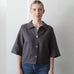 Sattva by Sarah - Linen Jacket - Charcoal