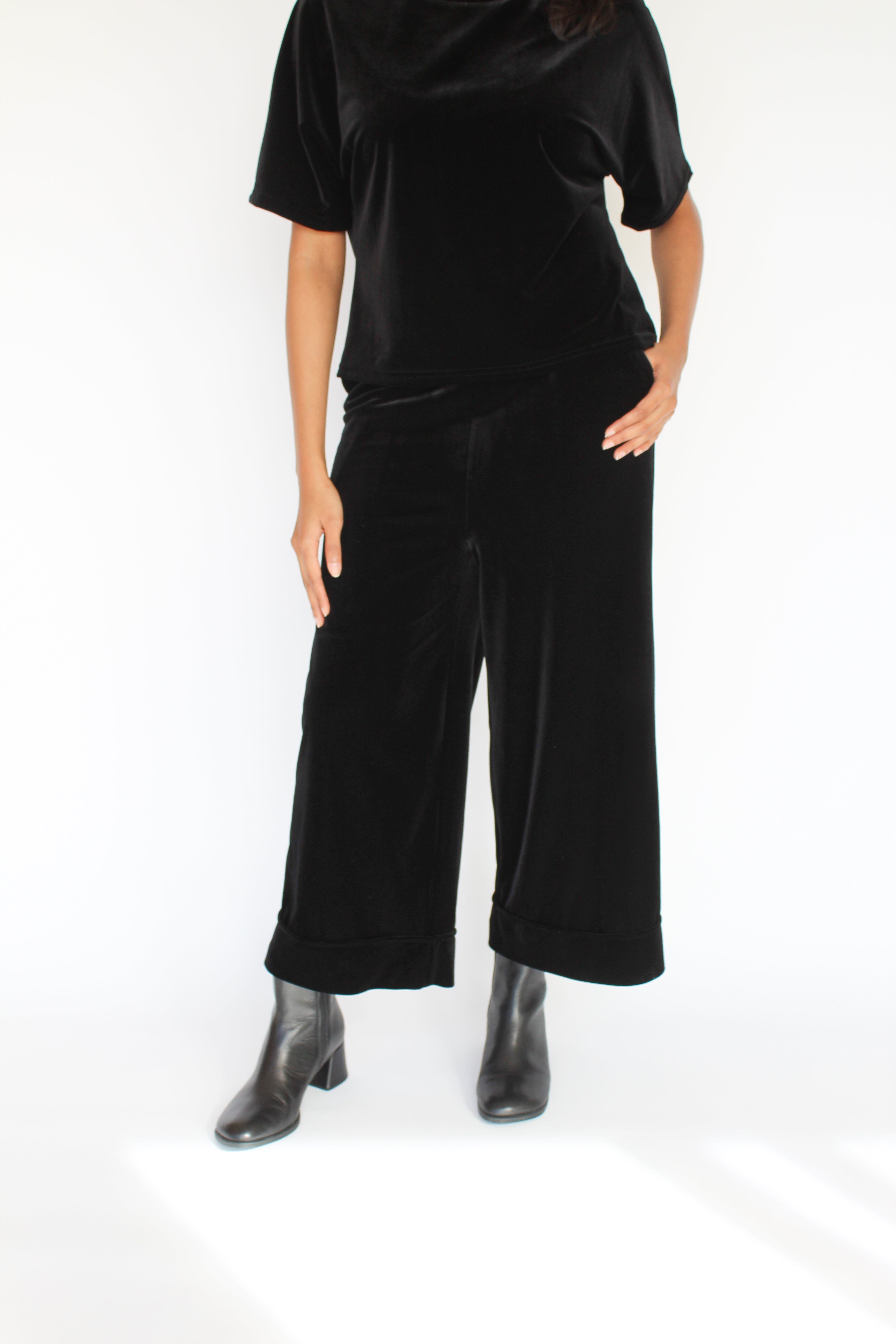 Sattva by Sarah - Velvet Culottes -