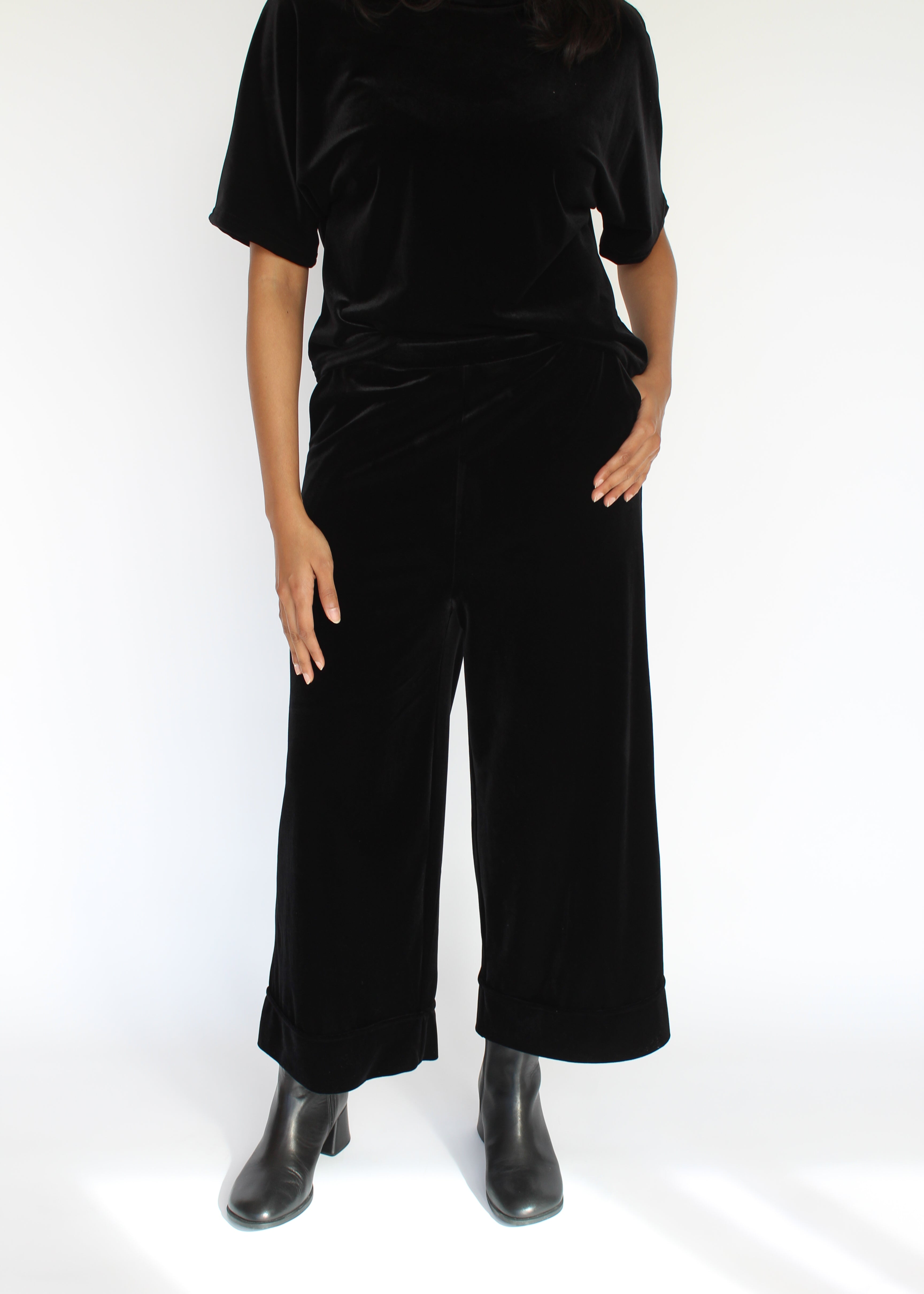 Sattva by Sarah - Velvet Culottes -