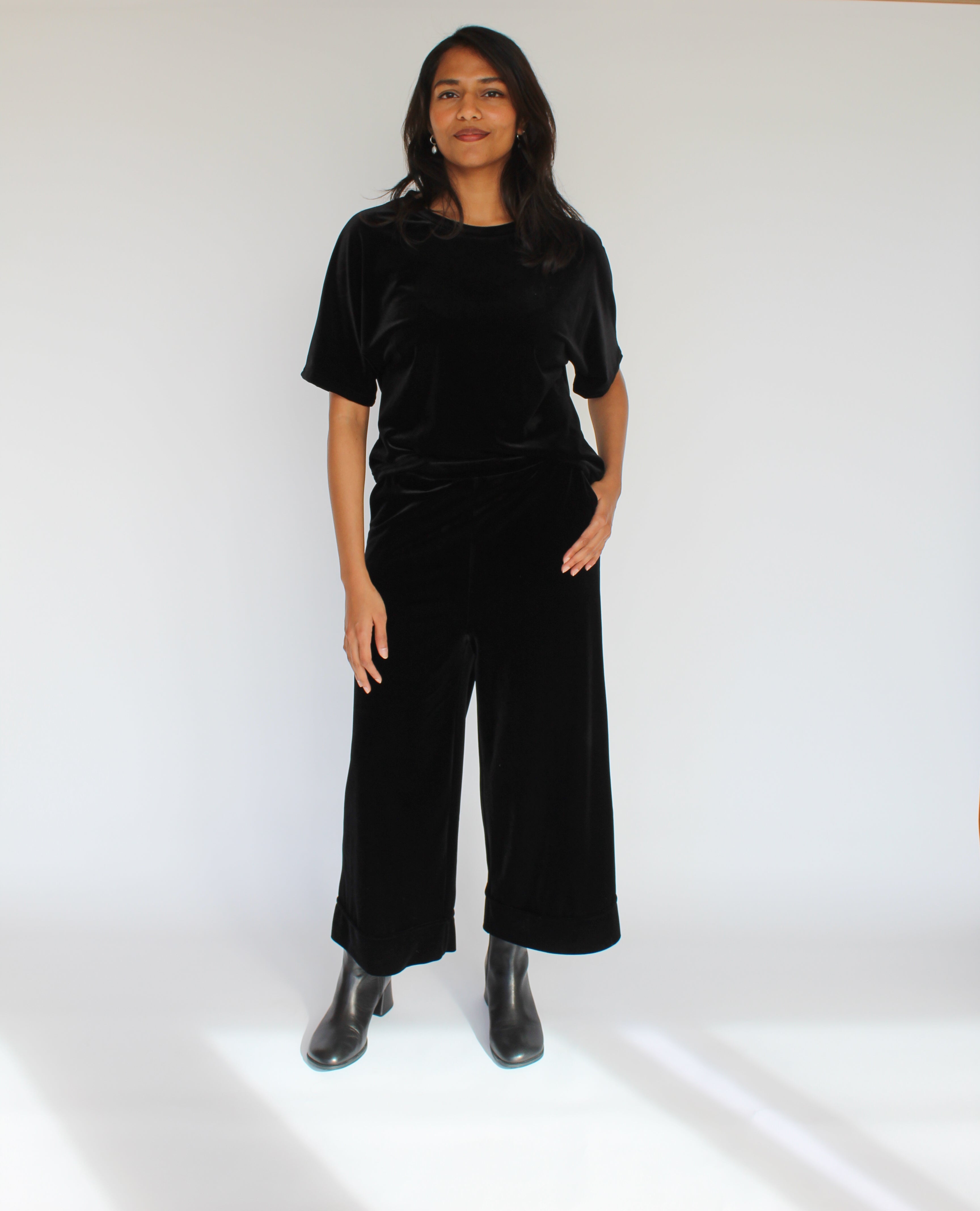 Sattva by Sarah - Velvet Culottes -