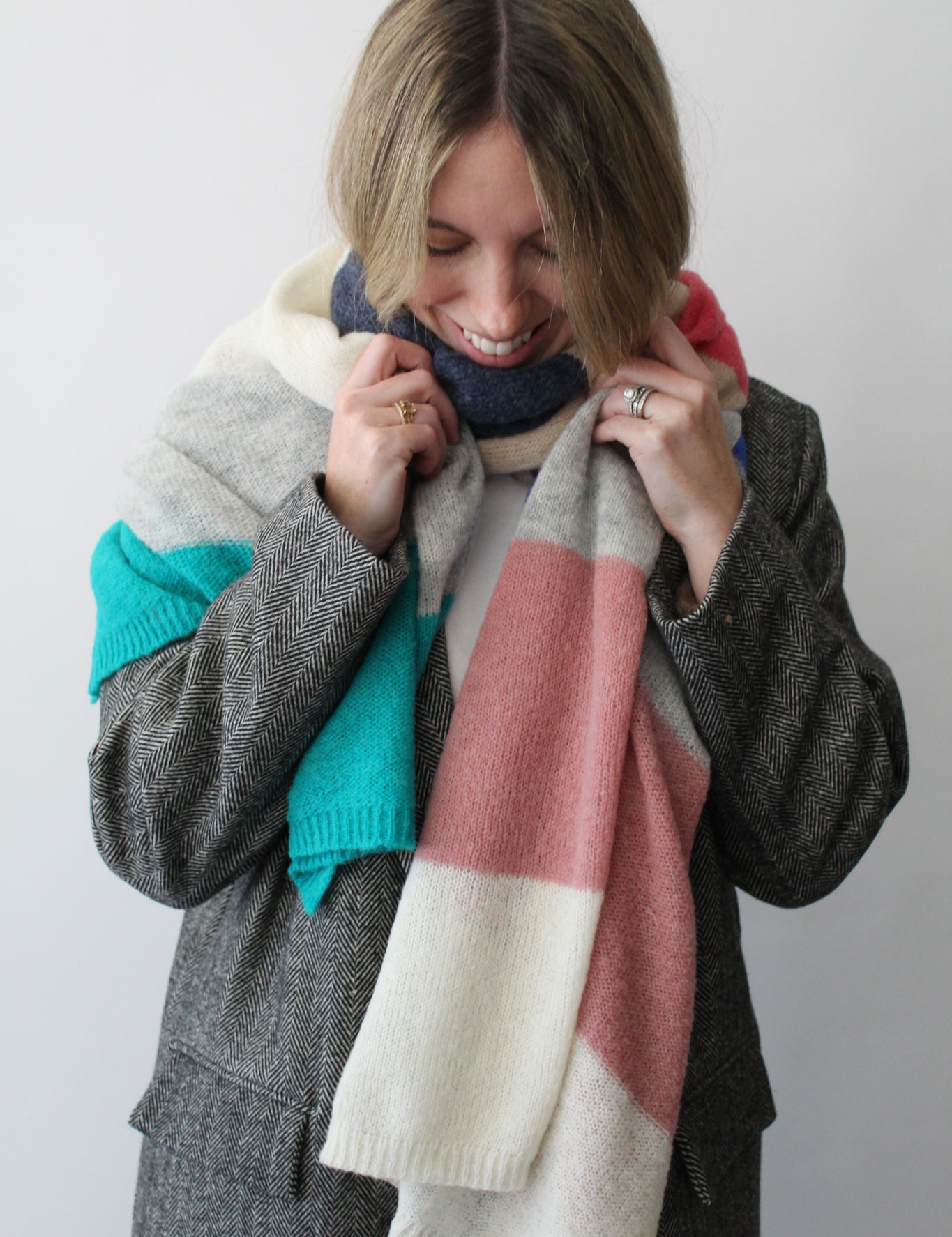 Sattva by Sarah - Scarf – Rainbow -