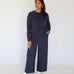 Sattva by Sarah - Fleece Pant - Marine Navy