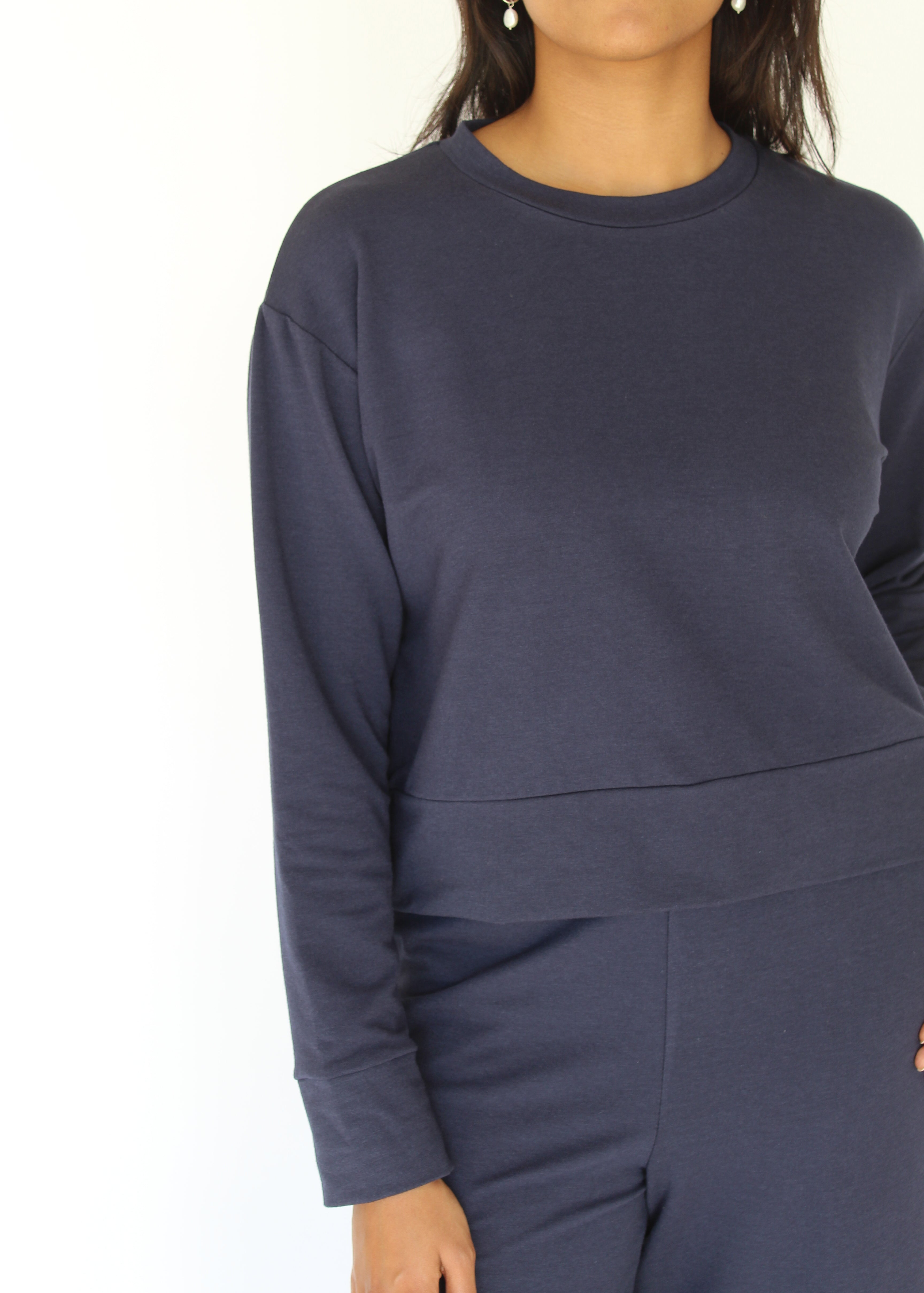 Sattva by Sarah - Boyfriend Sweatshirt -