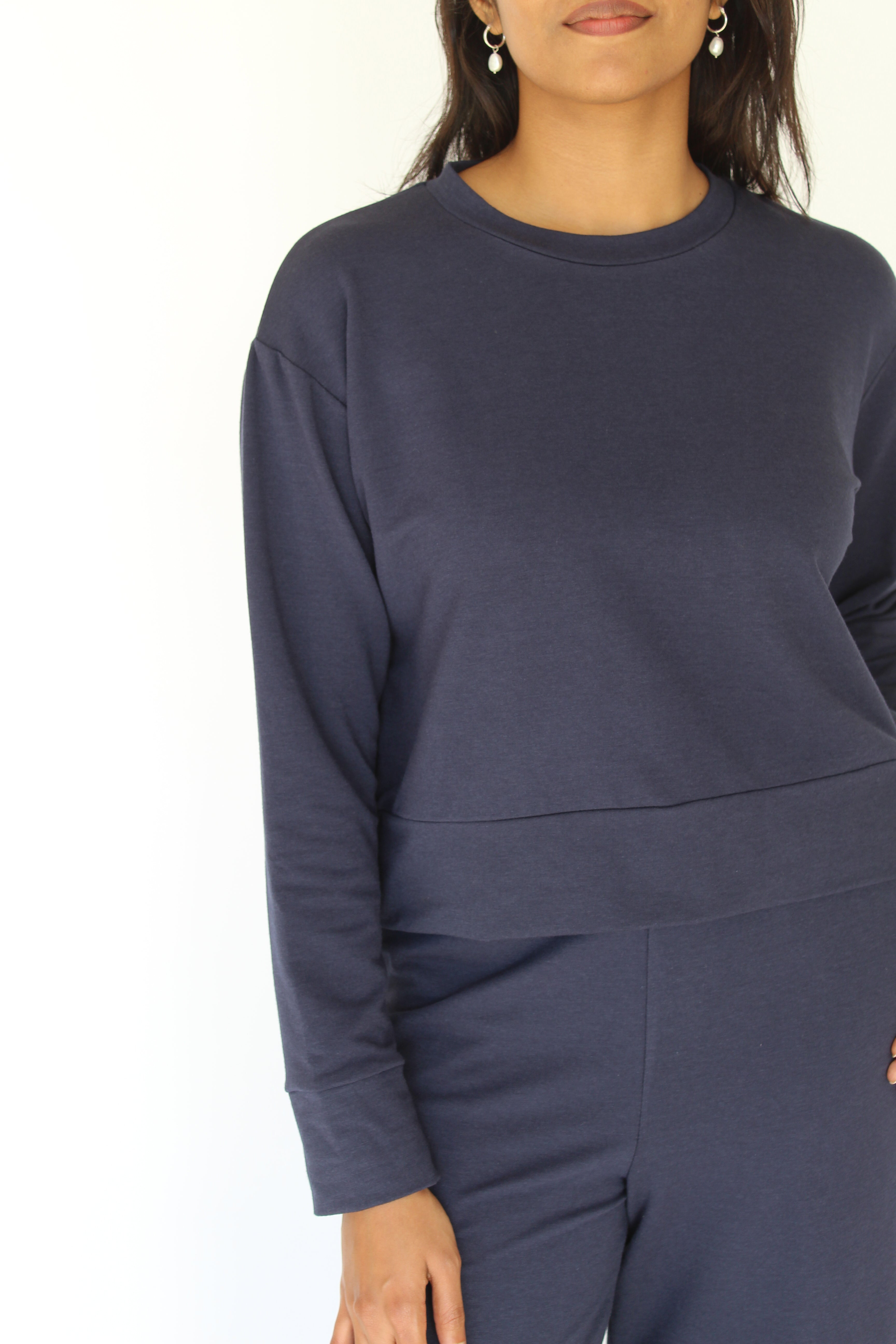 Sattva by Sarah - Boyfriend Sweatshirt -